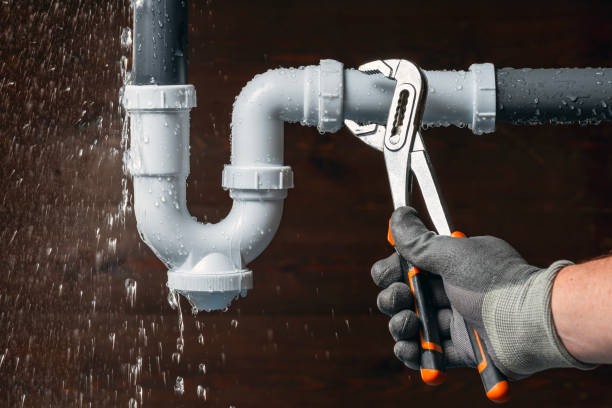 Professional Plumbing technician working in Central Valley, NY